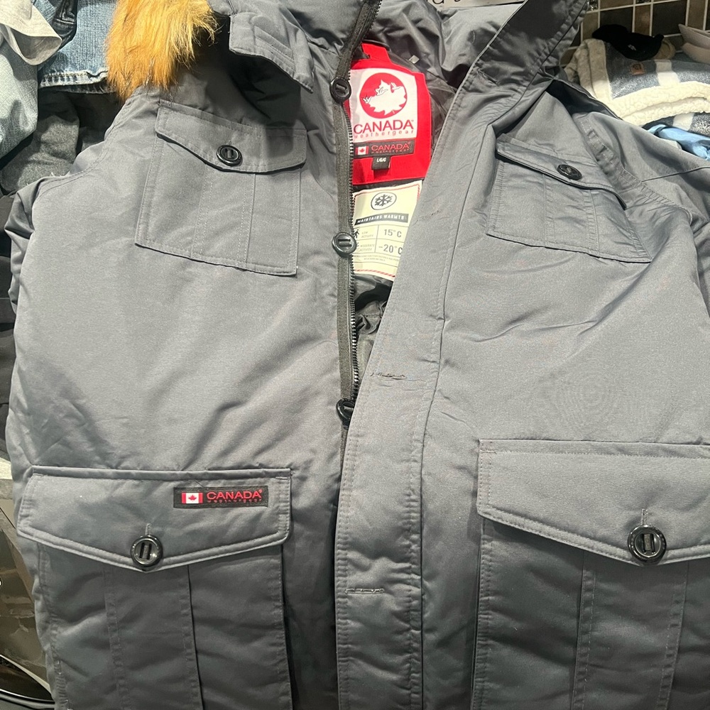 Canada Goose Gray Parka